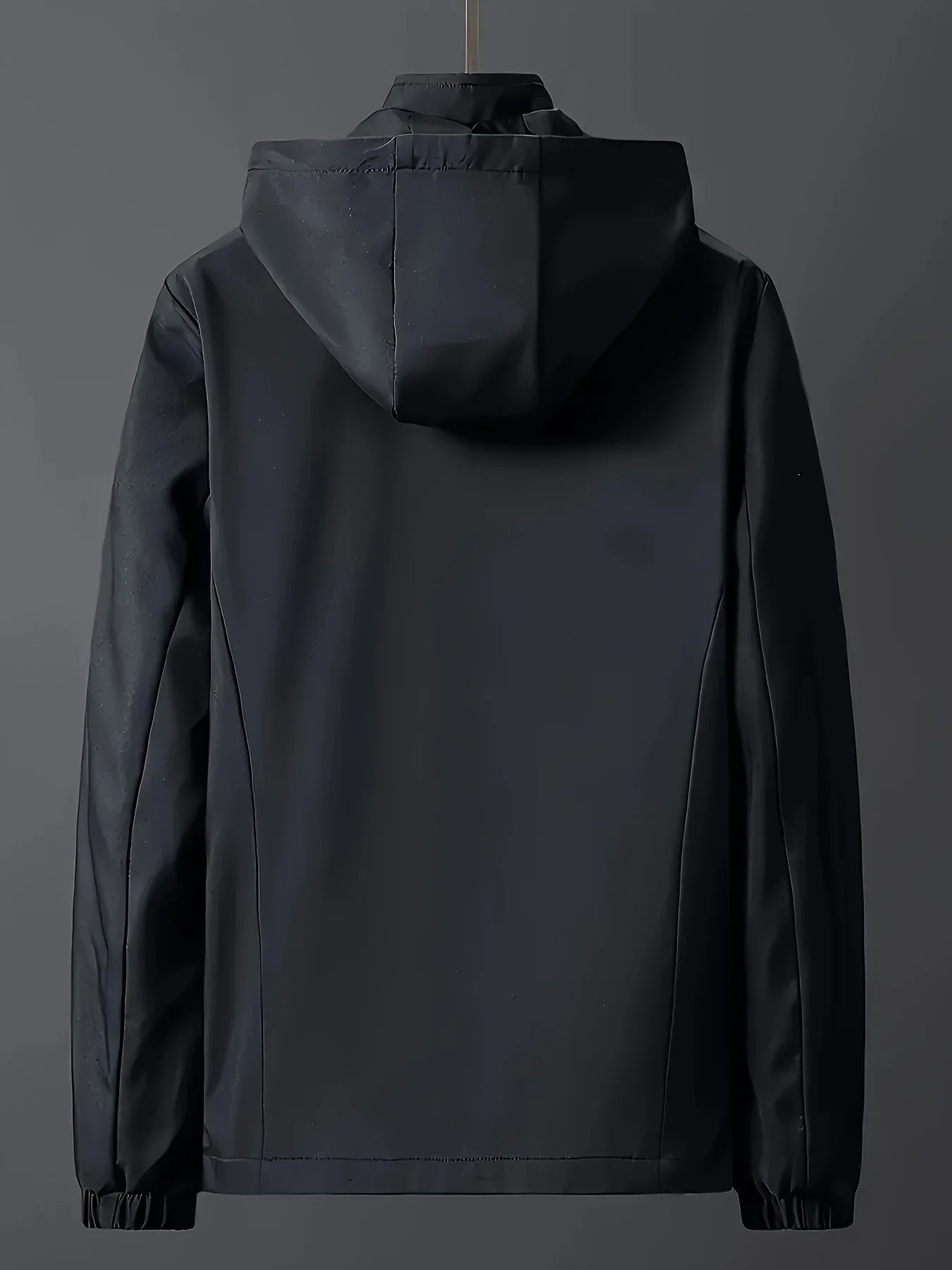Windproof detachable hooded jacket Korean style trendy loose fashion casual men's jacket