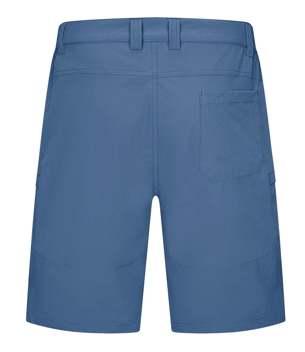 Summer Moisture Wicking Casual Shorts Mens Cargo Work Shorts Running Jogging Sports Bottoms Nylon Rip-Stop Short Pants