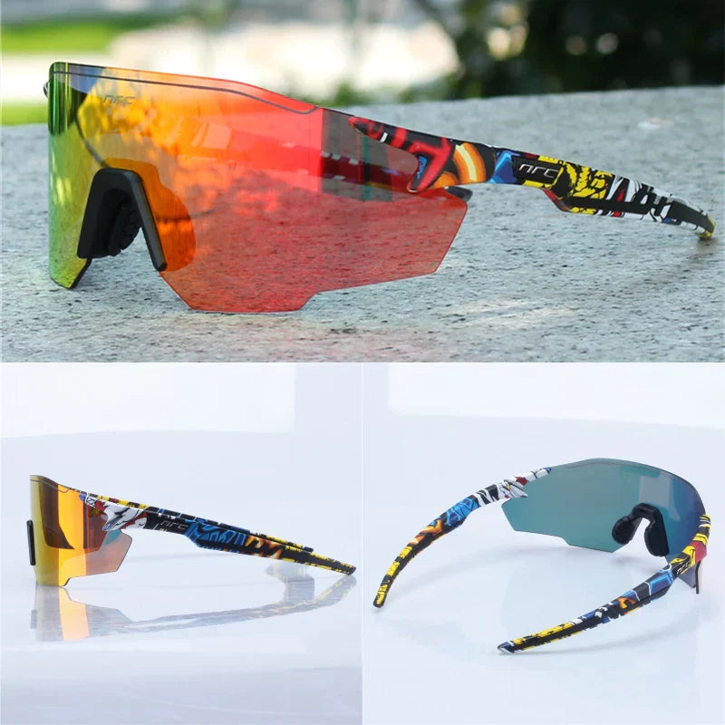 Men Cycling Sunglasses UV400 TR90 Sports Bicycle Glasses MTB Mountain Bike Fishing Hiking Riding Eyewear for Women sport