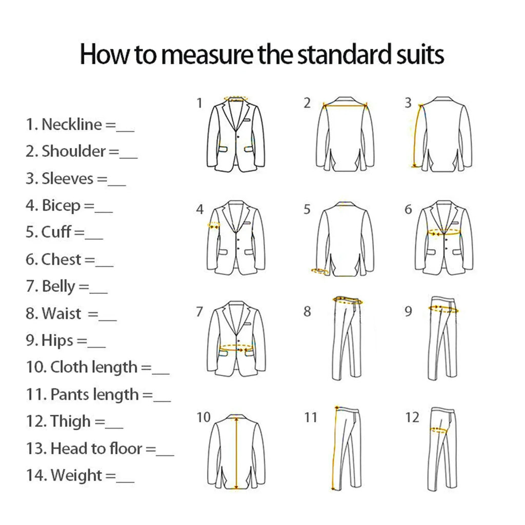 Jacquard Crystals Men Suit Set 2 Pieces Blazer+Pant Formal Office Male Jacket Prom Cotton Coat Trousers Groom Wedding Tuxedos