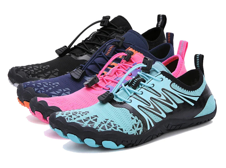 Men Women Barefoot Outdoor Aqua Shoes Couple Quick-drying Wading Beach Swimming Fitness Cycling Sports Water Sneakers