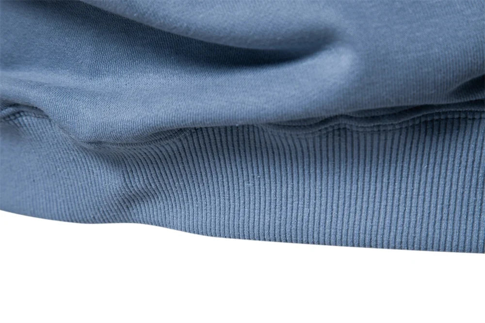 Cotton-blend Mens Crew Neck Solid Color Sweatshirts Pullover Casual Sport Sweatshirt for Men