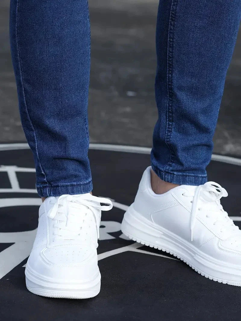 Fashion Casual Mens Stretch Skinny Jeans Male Slim Fit Pencil Denim Pants