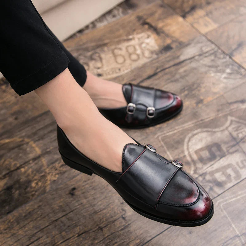 men shoes casual plus size leather luxury brand adult fashion designer social driving dress moccasins men loafers Zapatos Hombre