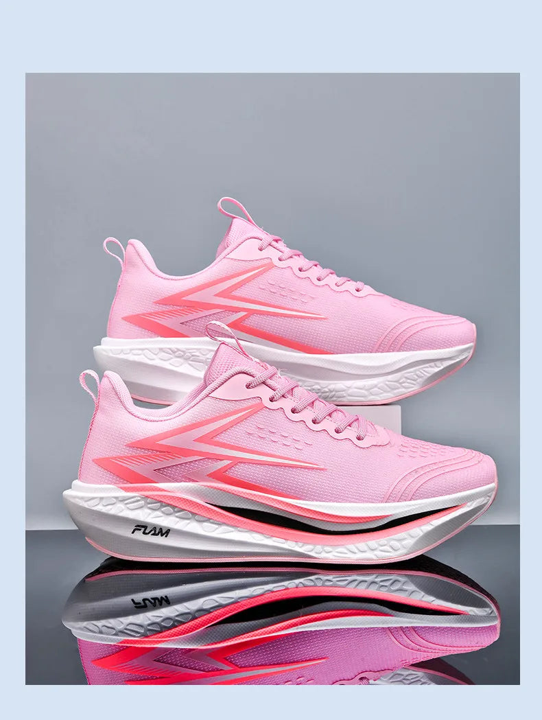 Marathon Men Running Shoes Speciality Sports Shoes Breathable Lightweight Carbon Board Women's Trend Athletic Sneakers Women