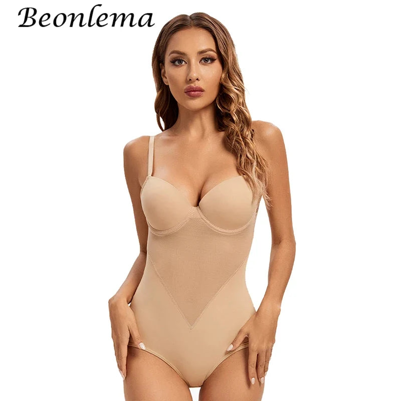 Body Shapewear Women's Binders and Shapers Mesh Bodysuit Breathable Waist Trainer Butt Lifter Shaper Slimming Corset Underwear