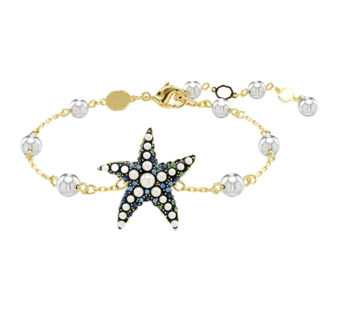 2025 New Hot Selling Texture Ocean Series Necklace Pendant Earnail Ring Jewelry Set Trendy Personality Unique Design