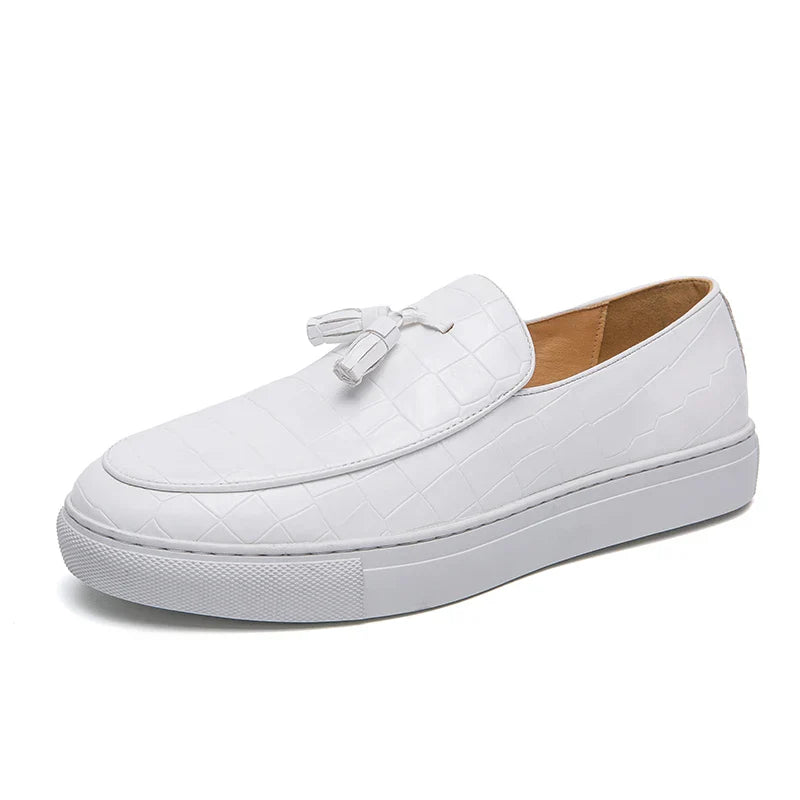 Zapatos De Hombre Loafers Men's Tassel Slip-On Comfortable Men Leather Shoes Casual Shoes Fashion Oxford Shoes Large Size 38-47