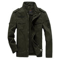 جاكيت عسكري كاجوال جديد 2023 للرجال مقاس كبير M-6XL Jaqueta masculina Air force one معطف رجالي كارغو للربيع والخريف