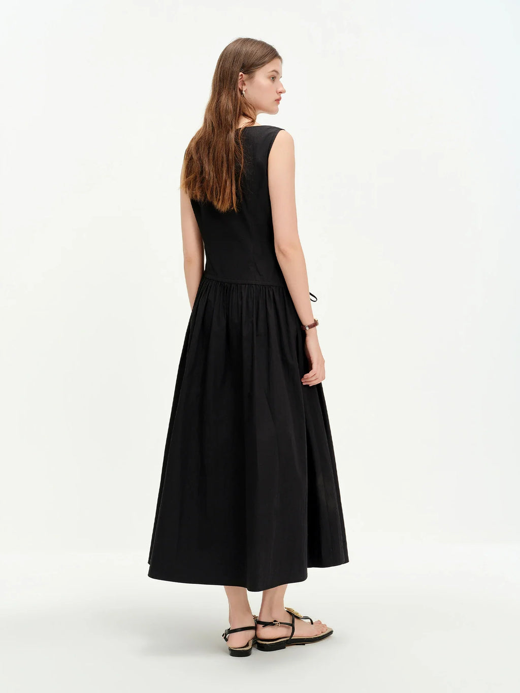 2026 Summer Women One Shoulder Asymmetrical Sleeveless Dress Plaid Check Midi Dress for Rebellious Prep & Vacation Style