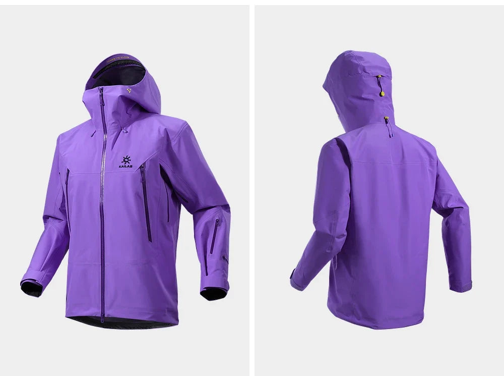 Mont-X Hard Shell Jacket GTX Rainstorm Waterproof Hooded Coats Outdoor Professional Mountaineering Jackets KG2441135