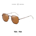 New Fashion Women Hexagon Sunglasses Men Retro Polarized Driving Coating Mirror Sun Glasses Goggle UV400 Eyewear gafas de sol