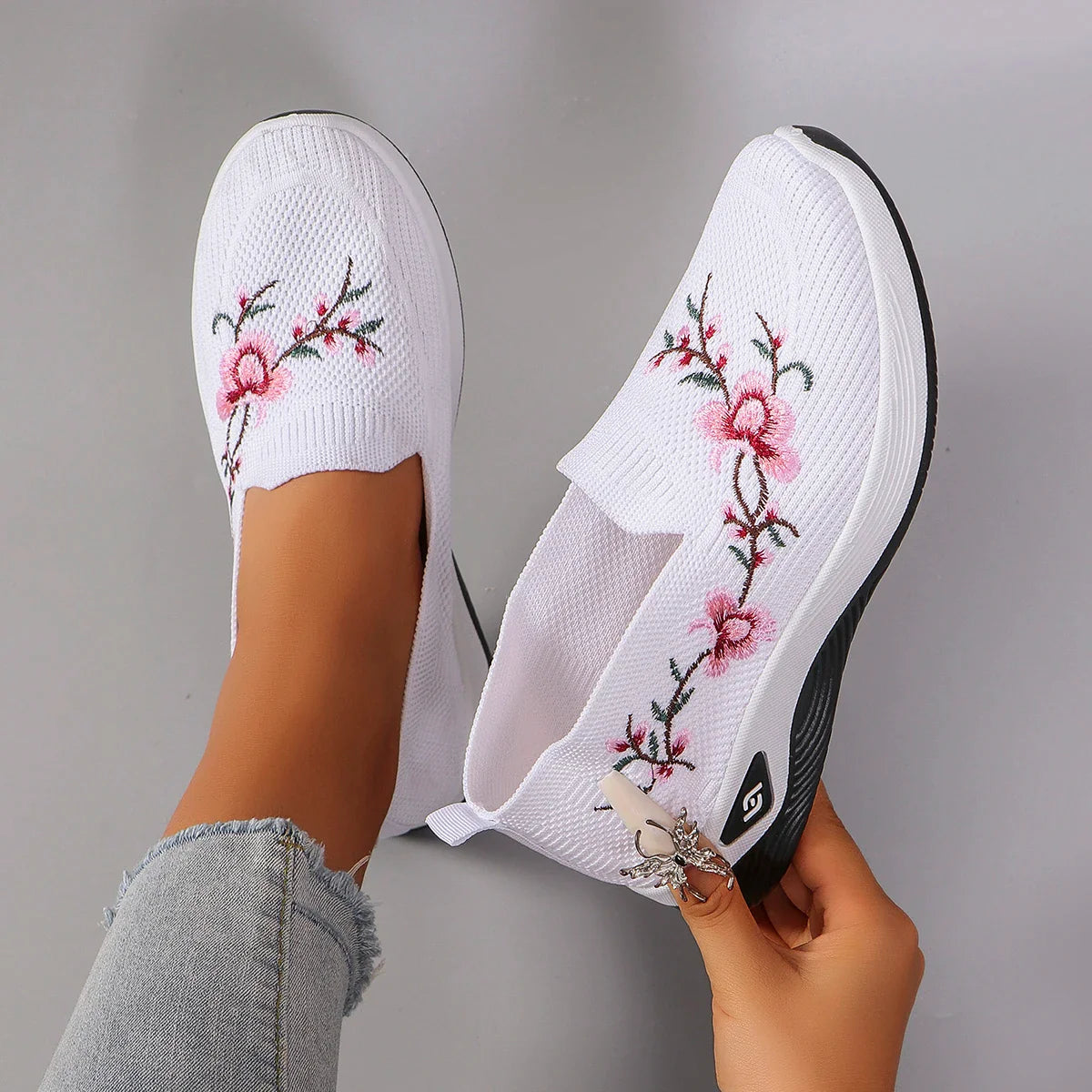 Women's summer breathable mesh flat shoes women's shoes casual sneakers shoes, clearance free shipping