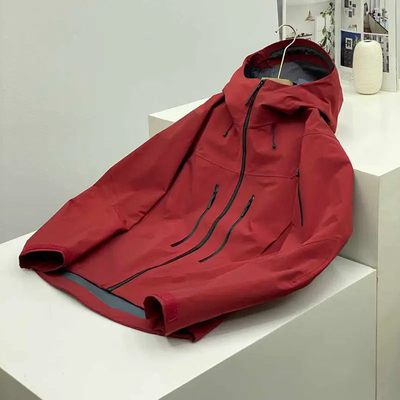 Outdoor Men's and Women's, Sports, Fishing, Mountaineering, Travel, Fashion, Camping, Leisure, Multicolor Hardshell Jacket
