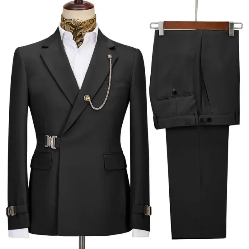 Mens Suits Coat Pant Wedding Suits