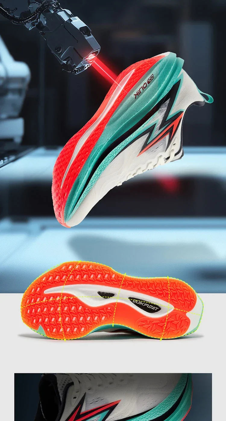Degrees Flame 4.0 MIX Men Running Shoes Carbon Plate Racing Marathon Stable Rebound Wear-resistant Male Sneakers 672512204