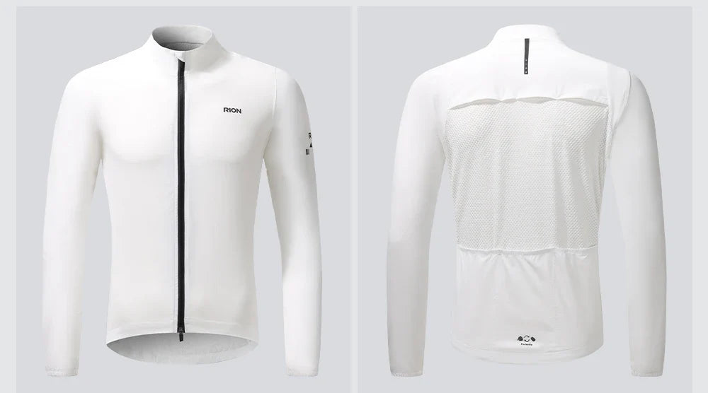 Men's Windbreaker Packable Cycling Jacket Windproof Bicycle Coat Bike Clothes MTB Jackets UPF50+ Sun Protection Lightweight