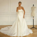 Gelinlik Boat Neck Mermaid Wedding Dresses