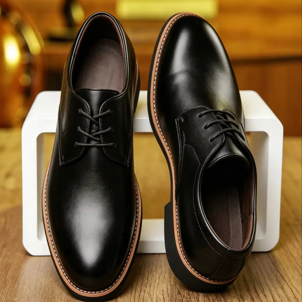 Men's Dress Shoes High Quality Brogues Casual Business Leather Shoes Social Party Leather Loafers Male Tassel
