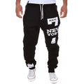 Men's Active Letter Print Joggers Trousers