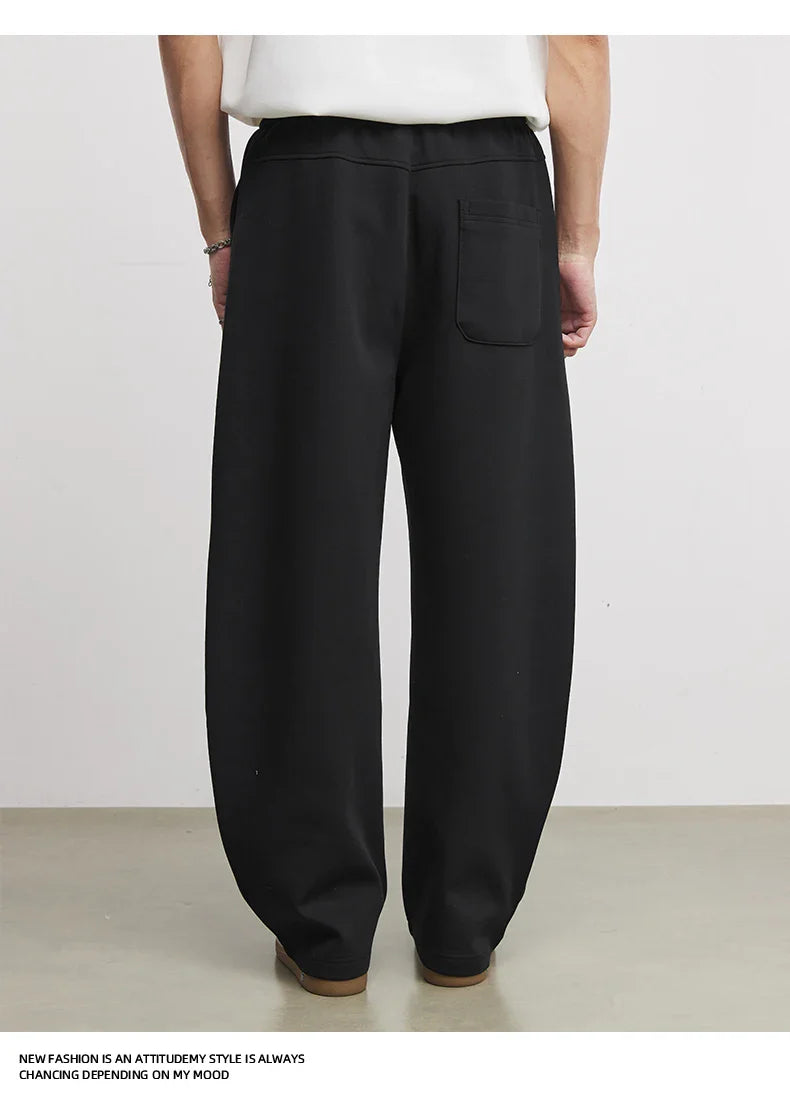 Fashion American Casual Sweatpants Men Spring And Autumn 2026 New Air Layer Scimitar Pants Loose Sports Pants