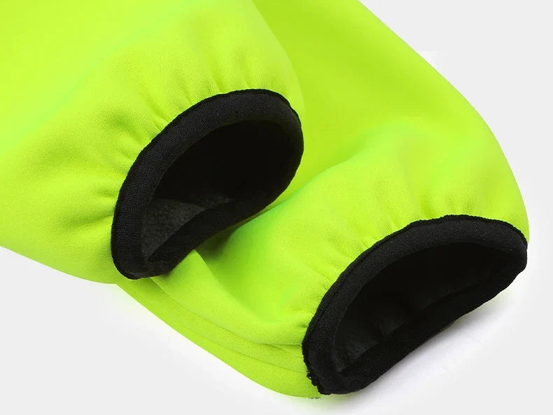 Winter Cycling Jackets Man Warm Thermal Windbreaker for Men Hooded MTB Bike Jackets for Riding Windproof Bicycle Clothing