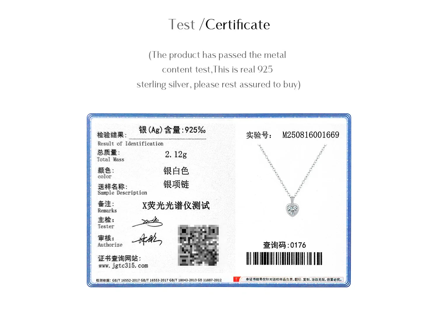925 Sterling Silver Delicate Sweet Heart Zirconia Wedding Link Chain Pendant Necklace For Women Daily Fine Jewelry