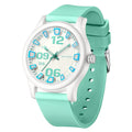 Fashion women's watches, simple casual Soft silicone strap lady watches waterproof, nurse watches for woman, ladies wristwatch