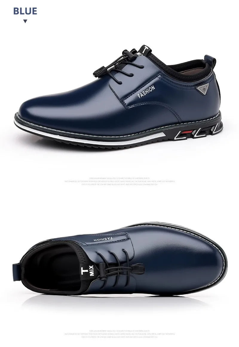 Oxfords Leather Shoes Men Luxury Big Size 50 51 52 53 Men Dress Shoes Business Party Wedding Office Work Shoe 2026 Men Loafers