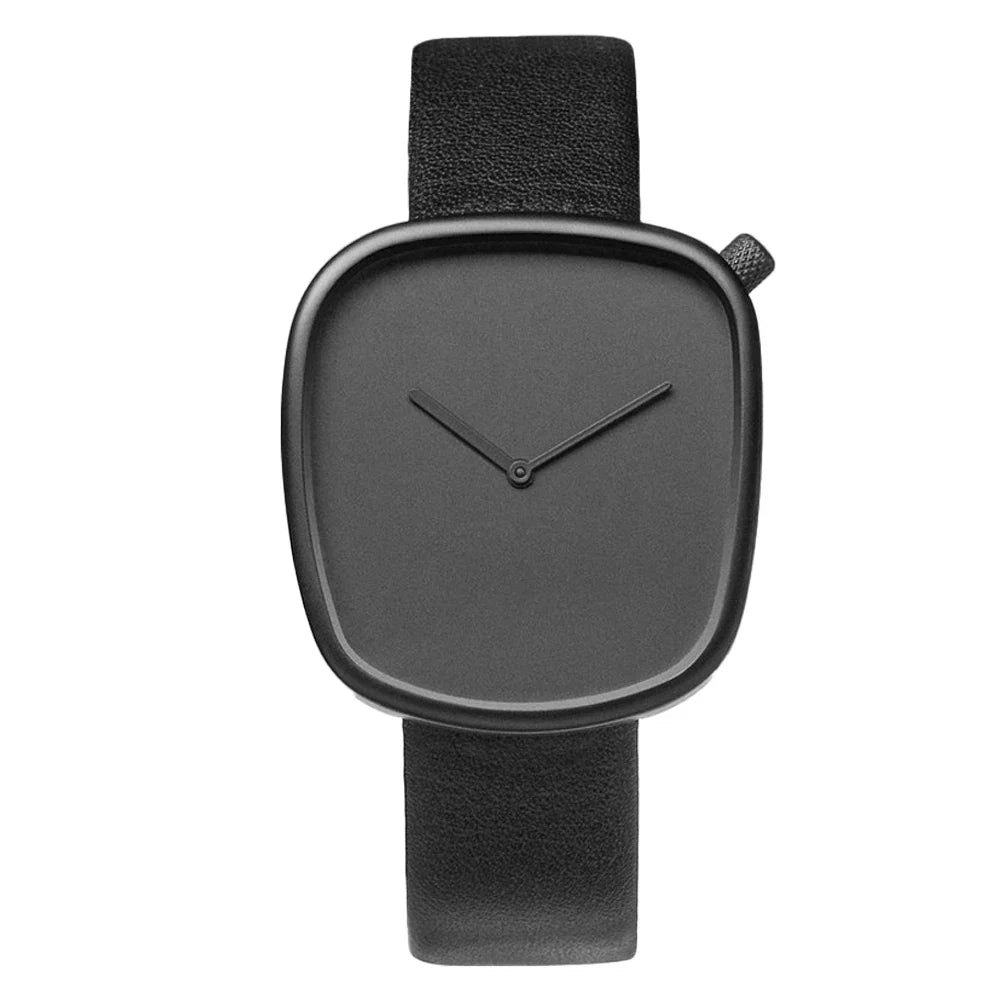 Watch Minimalist Men's Square Fashion Ultra thin Watch Minimalist Women's High Quality Elegant Quartz Watch Clock Gift