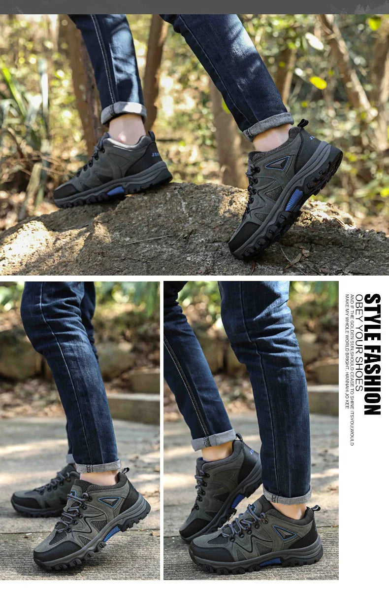 Men's Hiking Anti-velvet Outdoor Hiking Shoes Travel Hiking Sports Shoes Outdoor Sports Casual Shoes