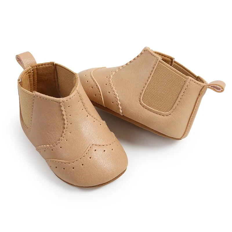 Citgeett Autumn Infant Baby Girls Boots Soft Sole Non-slip First Walker Shoes for Fall Winter