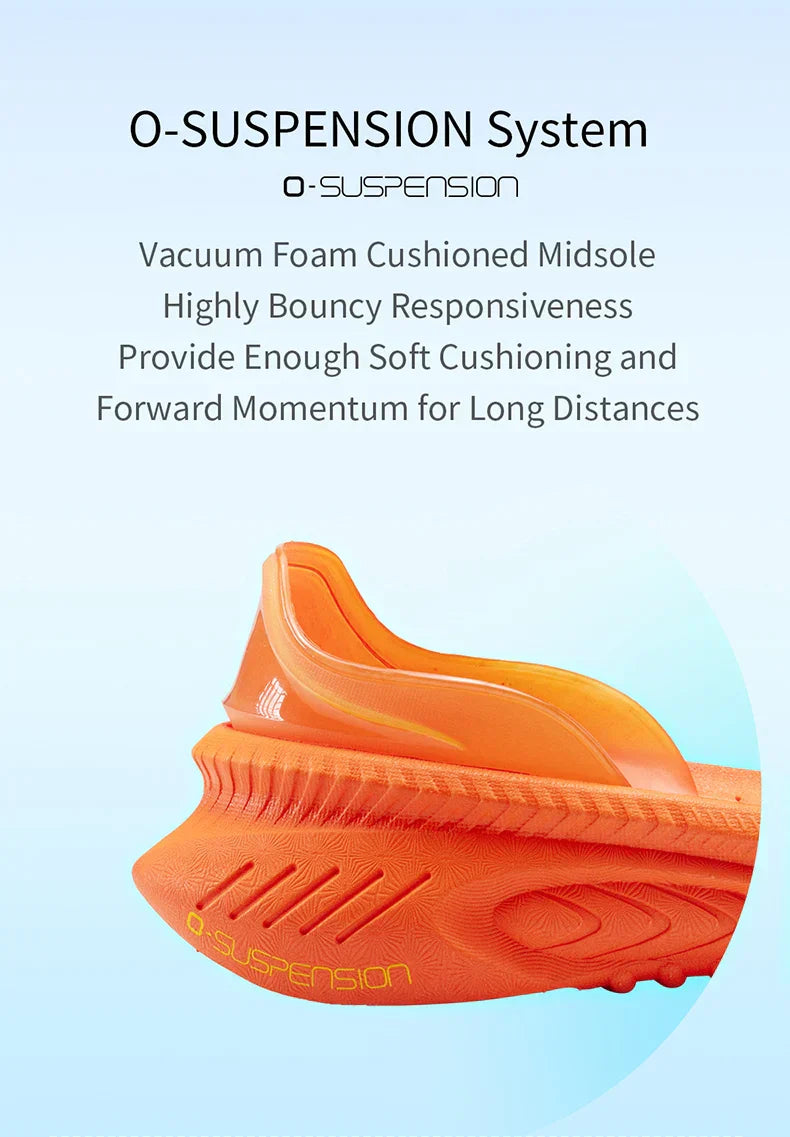 New Cushioning Running Shoes For Men Suitable Heavy Runners Lace Up Sports Women Non-slip Outdoor Athletic Male Sneakers