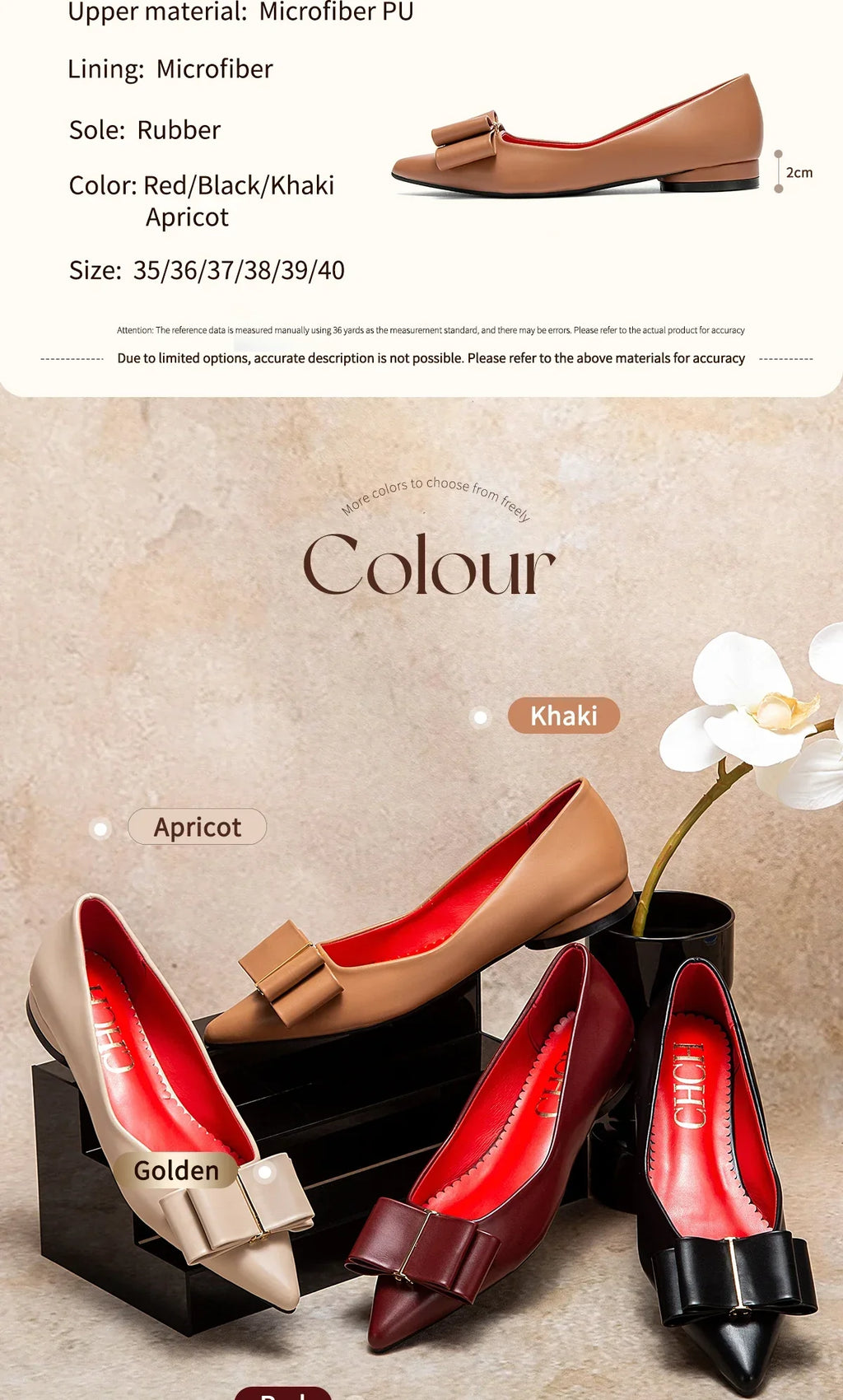 2025 Women's Flat Shoes New Black Pointed Bow Business Shoes Comfortable Commuting Women Shoes