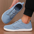 Men's Shoes Sneakers Wide Toe Barefoot Casual Wide Last Fashionable Canvas Black Flat Board Shoes Breathable Mesh Men's Shoes