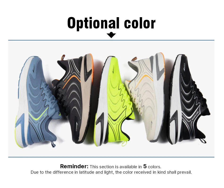 Men's Running Shoes Casual Lightweight Mesh Breathable Sneakers Male Outdoor Non-Slip Wear-Resistant Sports Shoes