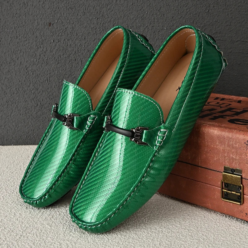Shoes Business Brand Leather Shoes Fashion Casual Shoes for Men Breathable Loafers Comfortable Men's  Wedding Party Shoe