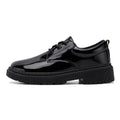 Men's Formal Dress Shoes – Classic Lace-Up Faux Leather Office Shoes for Business & Events