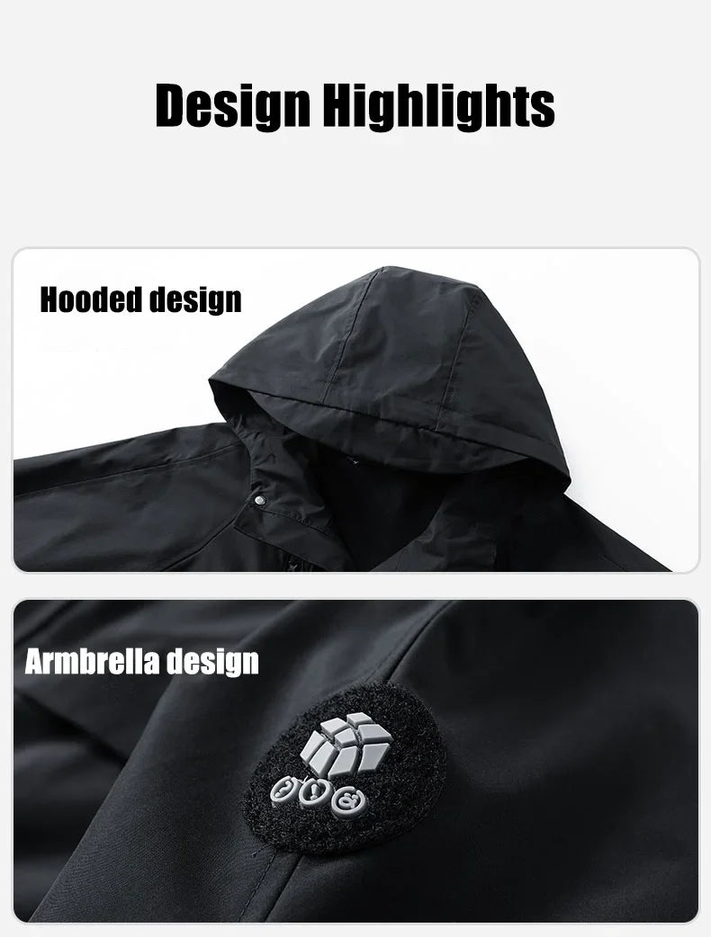 Men Women Hiking Jackets Waterproof New Windproof Windbreaker Camping Climbing Trekking Outdoor Jacket Unisex