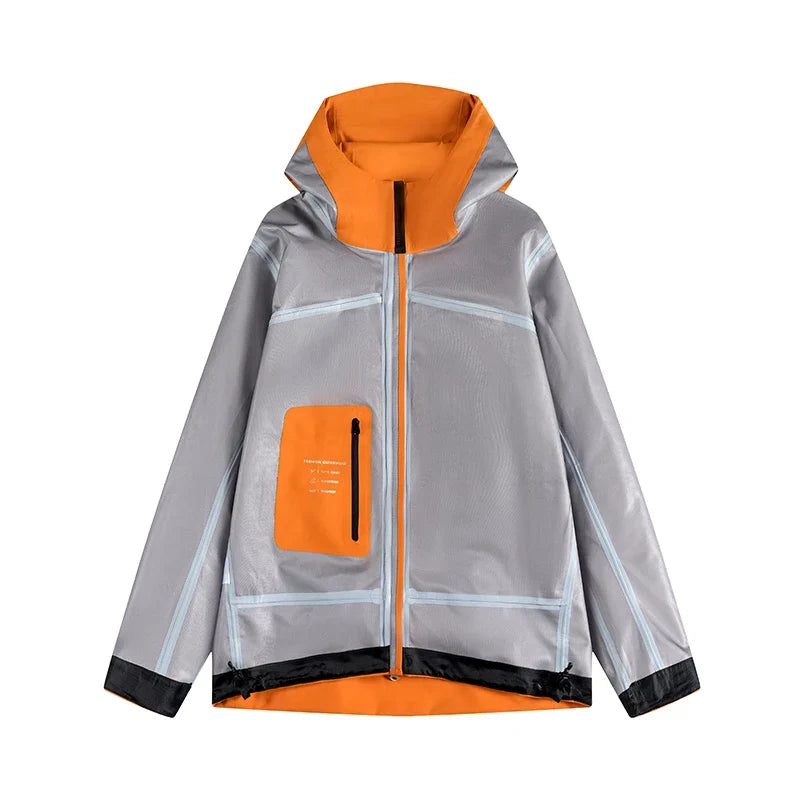 Spring Autumn Comfortable Waterproof Breathable Versatile Warm Jacket Couples Outdoor Cycling Sports Leisure Windproof Jacket