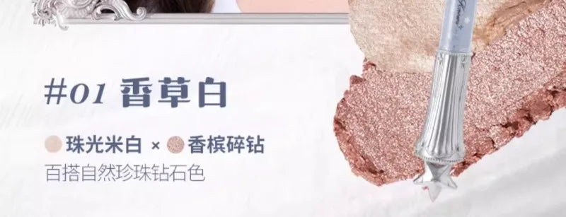 Makeup Set All In Flower Knows Little Angel Highlighter Powder Blush Strawberry Rococo Lip Gloss Perfume Kit