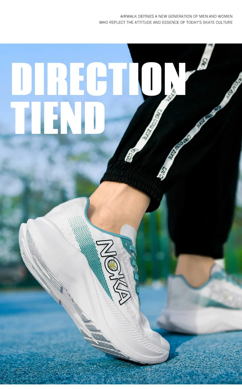 Men Women High Quality Light Running Shoes Cushion Training Shoes Lightweight Wear-Resistant Sneakers