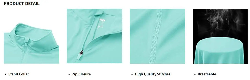 UPF50+ UV Protection T-Shirt Mens Lightweight Long Sleeve Quick Dry Fishing Shirt Outdoor Hiking Workout Rash Guards