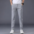 Thin Men's Casual Classic Straight Slim Fit Pants
