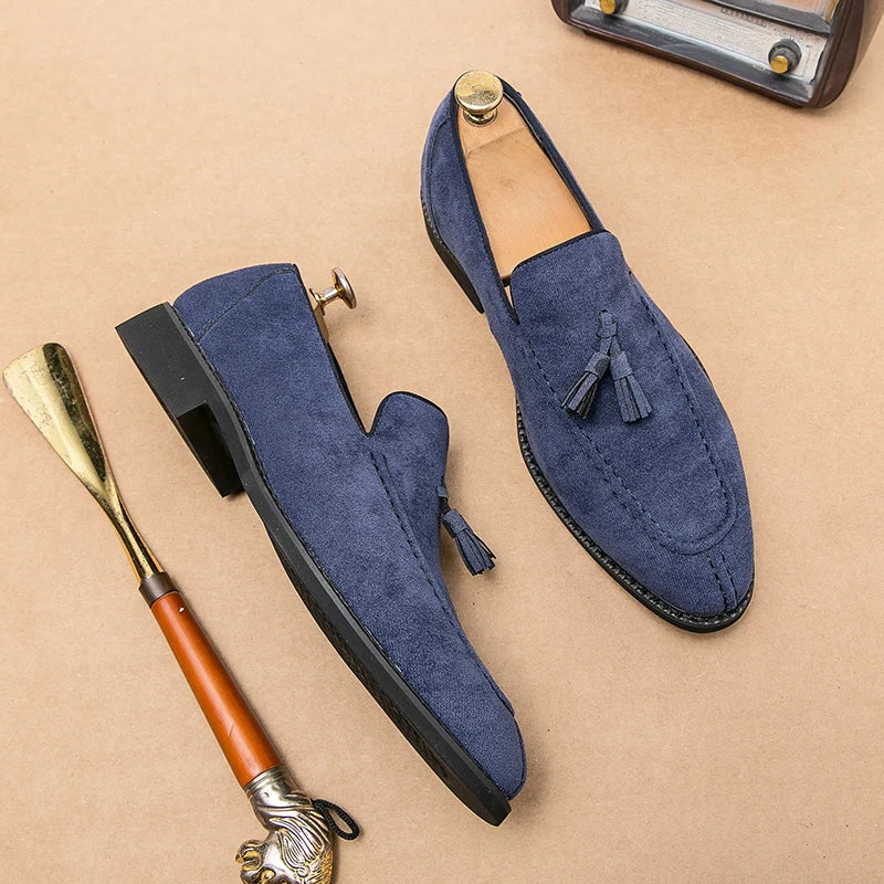 Men's Brand Suede Leather Shoes