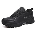 Suede Leather Men Hiking Shoes Outdoor Trail Trekking Sneakers Men Non-slip Breathable Climbing Shoes Men Mountain Sports Shoes