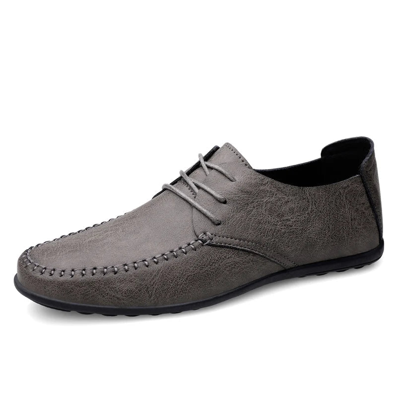 Men’s Fashionable Leather Shoes – Stylish Casual Dress Footwear for Adults