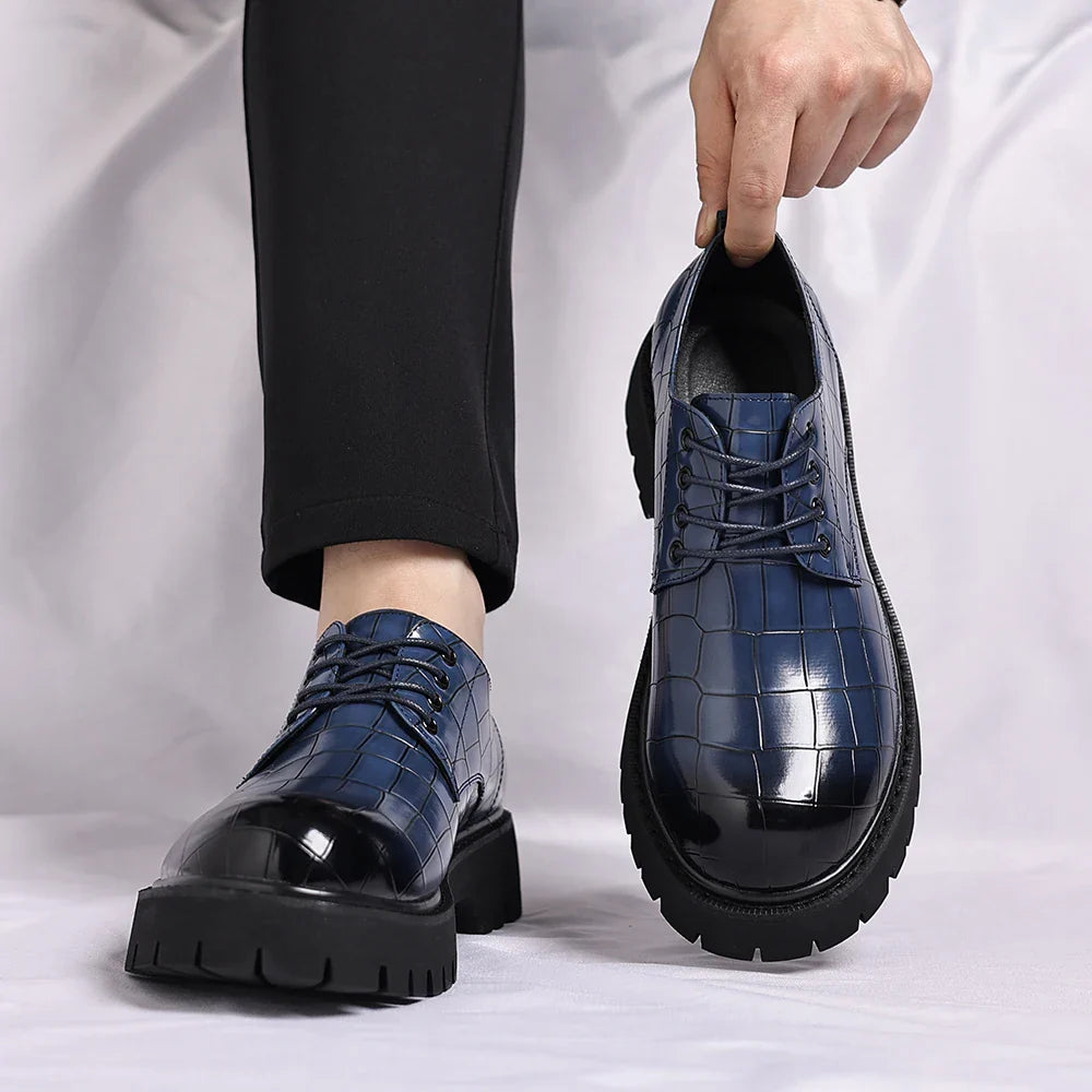 High Quality Oxford Leather Shoes Luxury Brand Leather Dress Shoe Breathable Solid Formal Casual Shoes Handmade Designer Shoes