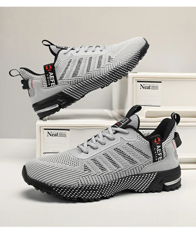 Men Running Shoes Breathable Outdoor Sports Shoes Lightweight Sneakers for Men Comfortable Athletic Training Footwear