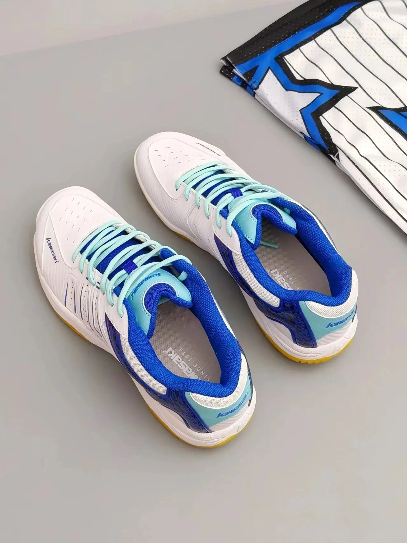 Badminton Shoes Sneakers Mens Tennis Breathable Anti-Slippery Sport Shoes for Men Women K-065D